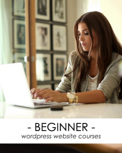 beginner wordpress website course